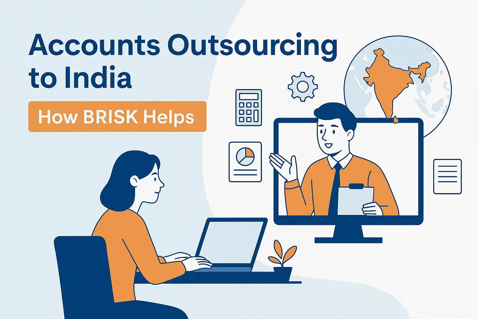 Accounting and finance outsourcing services in India for UK USA Australia